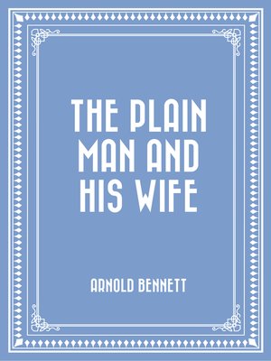 cover image of The Plain Man and His Wife